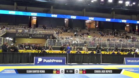 Chiara Jade Repato vs Eloah Santos Roma 2025 Pan Jiu Jitsu IBJJF Championship