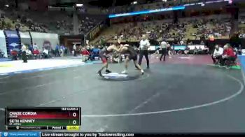 182 lbs Champ. Round 1 - Chase Cordia, Osage vs Seth Kenney, St. James