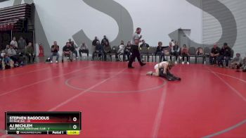85 lbs Quarterfinals (8 Team) - AJ BECHLEM, West Shore Wrestling Club vs Stephen Bagocious, M2 Blue (NJ)