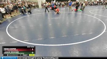 110 lbs Cons. Round 7 - Jaxson Boucher, Michigan Grappler Training Center vs Noah Cooper, MWC Wrestling Academy