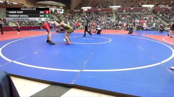 160 lbs Quarterfinal - James Hunt, Springdale Elite Wrestling Club vs Forrest Duvall, Pottsville Apache Youth Wrestling