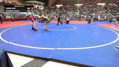 160 lbs Quarterfinal - James Hunt, Springdale Elite Wrestling Club vs Forrest Duvall, Pottsville Apache Youth Wrestling