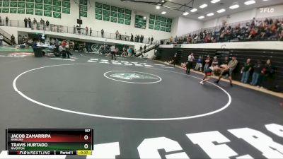 157 lbs Cons. Round 2 - Jacob Zamarripa, Rawlins vs Travis Hurtado, Riverton