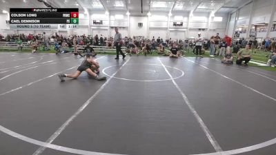 80 lbs Round 5 (10 Team) - Cael Dennison, Project X vs Colson Long, Phoenix