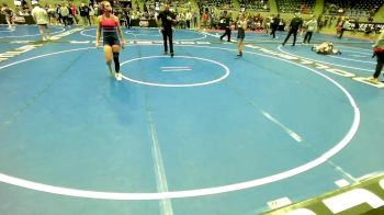 115 lbs Quarterfinal - Paizley Romine, Wagoner Takedown Club vs Macy Gorczynski, Dark Cloud Wrestling Club