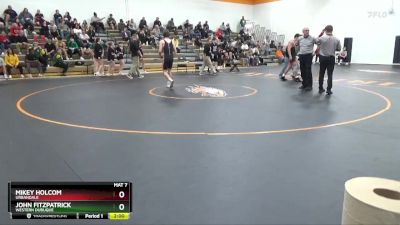 157-165 B Round 2 - Mikey Holcom, Urbandale vs John FitzPatrick, Western Dubuque