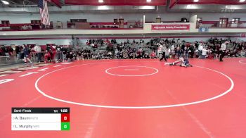 113 lbs Semifinal - Aidan Baum, Milford vs Logan Murphy, Walpole