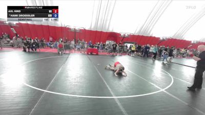 84 lbs Semifinal - Axl Kind, Weigh-in Club vs Hank Droessler, RT Elite Wrestling