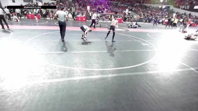 88 lbs Champ. Round 2 - Tyson Peterson, CrassTrained: Weigh In Club vs Weston Braun, Viroqua