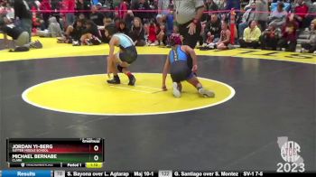 76 lbs Semifinal - Michael Bernabe, Clark vs Jordan Yi-Berg, Sutter Middle School