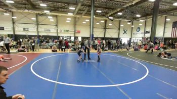 52 lbs Quarterfinal - Sariah Fisher, Alpha Miami Grappling vs Trevin Sisson, Crater Mat Club