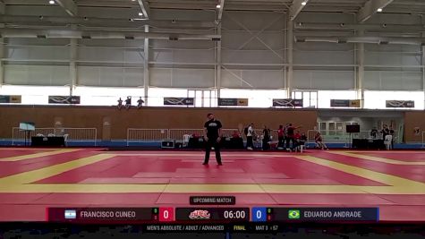 Eduardo Andrade vs Francisco Cuneo 2025 ADCC South American Championship