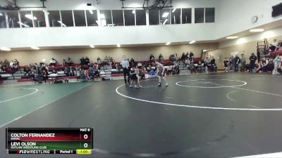 70 lbs Round 4 - Colton Fernandez, NWWC vs Levi Olson, Outlaw Wrestling Club