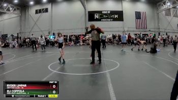 68 lbs Round 1 (4 Team) - Ryder Limpar, Grit Mat Club vs ELI COPPOLA, High Pace Wrestling