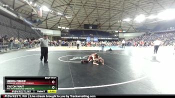 93 lbs Semifinal - Herra Fisher, Punisher Wrestling Company vs Triton Wait, Mat Rats Rebooted Wrestling