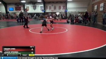 8 lbs Cons. Semi - Traven Ames, DC Elite vs Jaxson Spoores, Fort Madison Wrestling Club