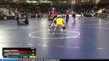 115 lbs Champ. Round 1 - Dakota Hastings, Nevada vs Ashley Risvold, Cedar Falls