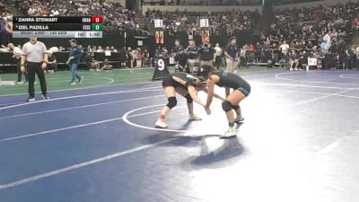 135 lbs Quarterfinal - Zahra Stewart, Orange Vista (SS) vs Izel Padilla, Excelsior Charter (SS)