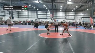 144 lbs Cons. Round 4 - Jarren Engle, Shenandoah Valley Wrestling Cl vs Luke Feldman, Great Neck Wrestling Club