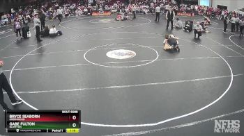 4A 157 lbs Semifinal - Bryce Seaborn, Greenwood vs Gabe Fulton, Bluffton