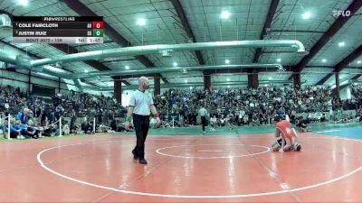 126 lbs Quarterfinal - Cole Faircloth, Arbor View vs Justin Ruiz, Spanish Springs