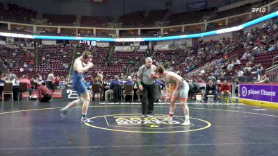 215 lbs Quarterfinal - Aiden Bliss, Port Allegany vs Noah Layhue, Bethlehem Center