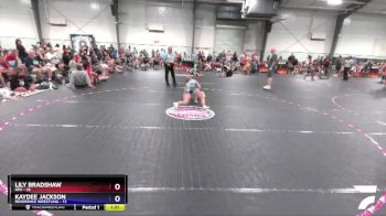 100 lbs Round 2 (3 Team) - Lily Bradshaw, RPA vs Kaydee Jackson, Reverence Wrestling