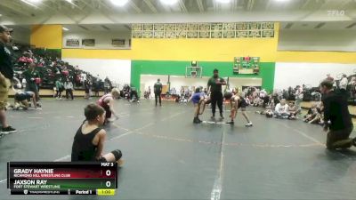 70 lbs Round 3 - Grady Haynie, Richmond Hill Wrestling Club vs Jaxson Ray, Fort Stewart Wrestling