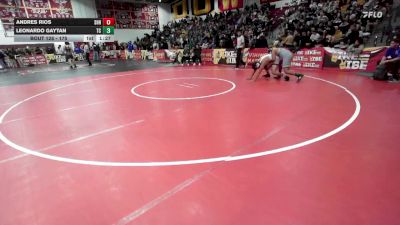175 lbs Champ. Round 1 - Andres Rios, Shadow Hills vs Leonardo Gaytan, Temescal Canyon