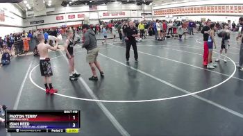 87 lbs Semifinal - Paxton Terry, Nebraska Boyz vs Isiah Reed, Nebraska Wrestling Academy