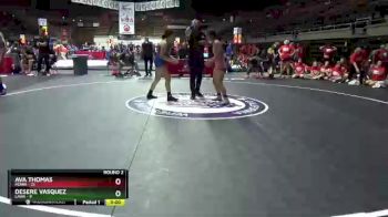 144 lbs Round 2 (6 Team) - Ava Thomas, MDWA vs Desere Vasquez, LAWA