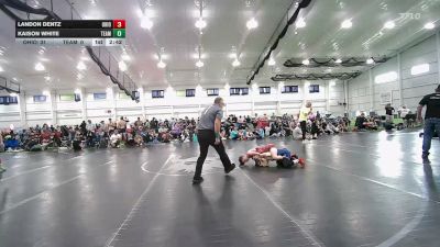 108 lbs Round Robin 5 - Landon Dentz, Ohio Gold - MS vs Kaison White, Team Catalyst Lime - MS