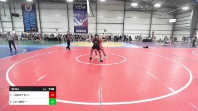 160 lbs Round Of 128 - Frank Romeo III, NJ vs Israel Garland, VA