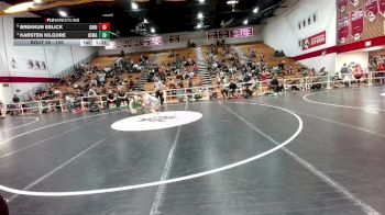 106 lbs Quarterfinal - Karsten Kilgore, Kelly Walsh vs Brekkun Eslick, Green River