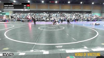 64 lbs Round Of 16 - David Adcox, Unattached vs Jair Almaraz, Shootbox