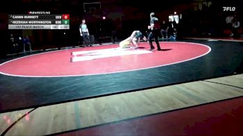 113 lbs 1st Place Match - Hezekiah Worthington, Newberg vs Caden Burnett, Sherwood