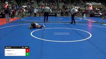 67 lbs Prelims - Grant Davis, Honey Badger WC vs Easton Folkers, Warriors Wrestling Family