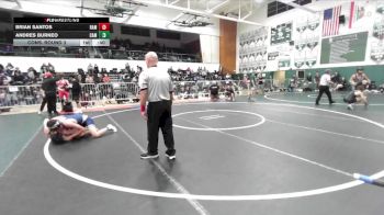 144 lbs Cons. Round 3 - Andres Burneo, Camarillo vs Brian Santos, Ramona (Riverside)