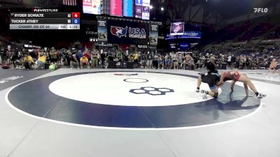 175 lbs Champ. Rd Of 64 - Ryder Schulte, AZ vs Tucker Athey, WI