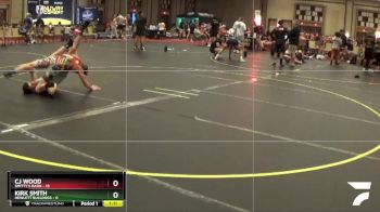 130 lbs Round 3 (6 Team) - CJ Wood, Smitty`s Barn vs Kirk Smith, Hewlett Bulldogs