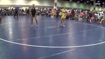120 lbs Placement Matches (16 Team) - Addison Kline, SOWA vs Alexis Bryant, SD Heat