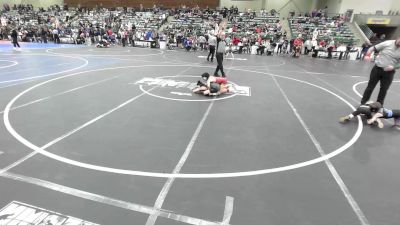 77 lbs Round Of 16 - Mauricio Reyes, Other Team vs Kai Weiner, Sierra Sabers