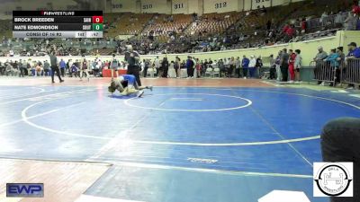 100 lbs Consi Of 16 #2 - Brock Breeden, Saint's Wrestling Club vs Nate Edmondson, Southwest Covenant Schools