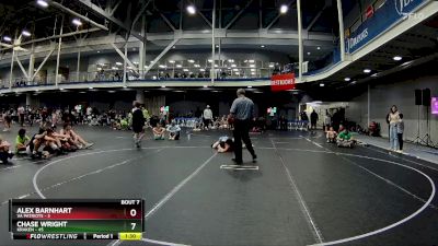 115 lbs Round 2 (8 Team) - Chase Wright, Kraken vs Alex Barnhart, VA Patriots