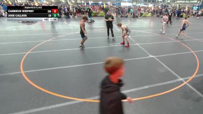 120 lbs Cons. Round 2 - Jose Callava, Gladiator Wrestling vs Cameron Wiepert, Unattached