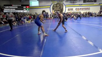 150 lbs Cons. Round 3 - Enrique Michel, West Liberty vs Lane Pennington, Assumption, Davenport