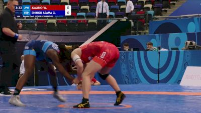 61 kg 1/4 Final - Waka Awano, Japan vs Graciela Eningo Asama, Spain