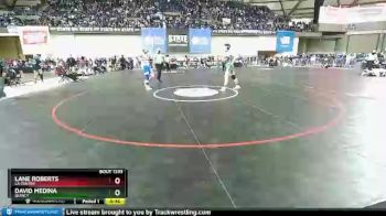 1A 220 lbs Cons. Round 3 - David Medina, Quincy vs Lane Roberts, La Center