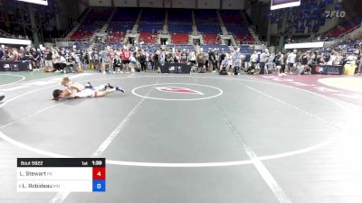 126 lbs Rnd Of 64 - Logan Stewart, PA vs Lincoln Robideau, MN