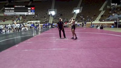 131 lbs Round 2 (8 Team) - Jaden Kopalchick, Randolph vs Kassey Daugherty, Presbyterian